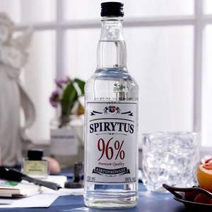 96%酒精度，波兰进口 Spirytus 生命之水伏特加500mL