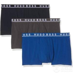 Hugo Boss 雨果·博斯 男士平角内裤3条装