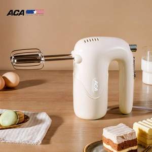 ACA 北美电器 AHM-S20A 电动打蛋器 