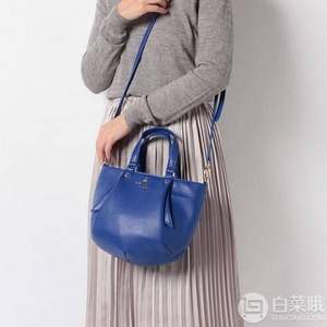 <span>怒降772元大白菜！</span>LANVIN en Bleu 浪凡蓝标 女士2WAY两用托特包单肩包 482712 2色