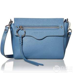 新品！Rebecca Minkoff 瑞贝卡·明可弗 Gabby 小号牛皮斜挎包  HH19EGAX85