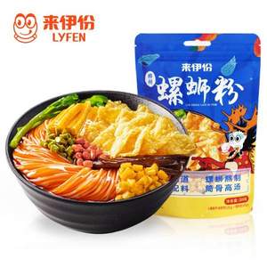 來伊份 柳州特產(chǎn)螺螄粉 300g*3件