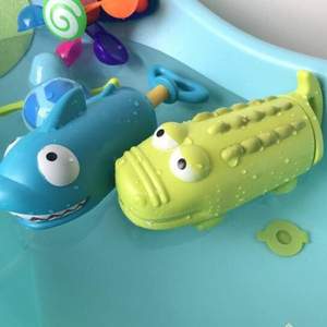 KIDNOAM 衾美 儿童洗澡玩具 鲨鱼水泡玩具