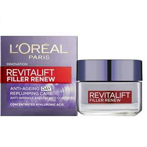 国际免邮月，L'Oreal Paris 欧莱雅 Revitalift Filler 复颜抗皱紧致日霜 50ml