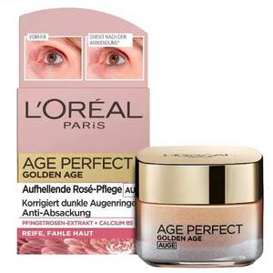 L'Oreal Paris 欧莱雅 Age Perfect系列 金致臻颜牡丹奢养眼霜 15ml（德版）