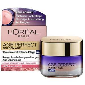 单件免邮，L'Oreal Paris 欧莱雅 Age Perfect系列 金致臻颜牡丹奢养晚霜 50ml