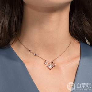 SWAROVSKI 施华洛世奇 SYMBOL 八芒星雪花项链   5494352