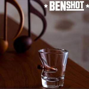 美国原装进口，BenShot 创意子弹酒杯 59ML