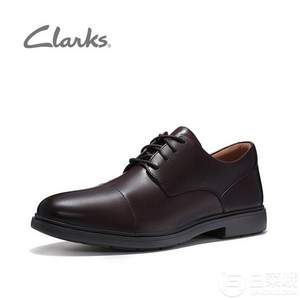 Clarks 其乐 Un高端系列 Tailor Cap 男士真皮休闲皮鞋 