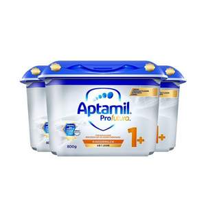 德国原装进口，Aptamil 爱他美 白金版 婴幼儿奶粉 1+段 800g*2罐