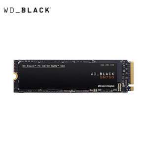 0點(diǎn)開始，WD 西部數(shù)據(jù) Black系列 SN750 M.2 NVMe 固態(tài)硬盤1TB 