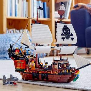 2020年新品，LEGO 乐高 创意百变系列 31109 海盗船