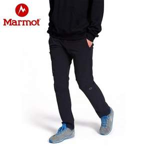 Marmot 土拨鼠 M3 男士弹力软壳裤 R80970（赠 土拨鼠 防晒袖套）