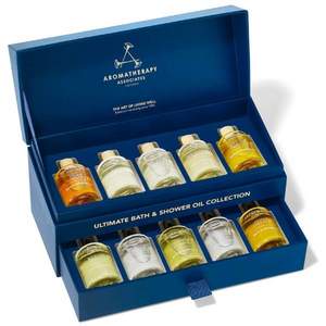 英国顶级SPA品牌，Aromatherapy Associates 雅容玛 香薰沐浴油礼盒套装9ml*10支