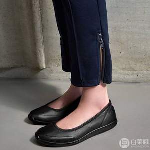 ECCO 爱步 Sense 森斯轻巧系列 女士一脚蹬休闲鞋 284093