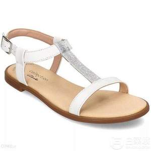 限Uk3码，Clarks 其乐 Bay Rosa T-Spangen 女士凉鞋   