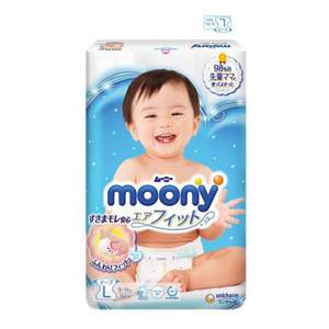 Moony 尤妮佳 婴儿纸尿裤 L54 *4件