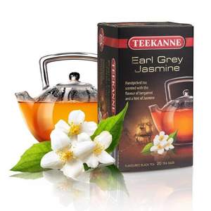 德国百年品牌，TEEKANNE  德康纳 原装进口茉莉花味伯爵红茶20包40g