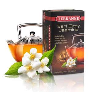 德国百年品牌，TEEKANNE  德康纳 原装进口茉莉花味伯爵红茶20包40g
