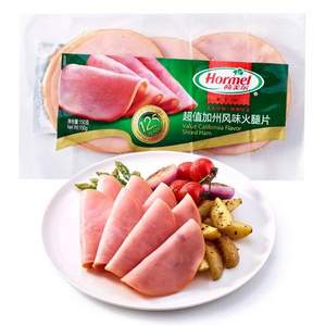 限地区，Hormel 荷美尔 超值加州风味火腿片 150g/袋*3袋*3件+赠9袋