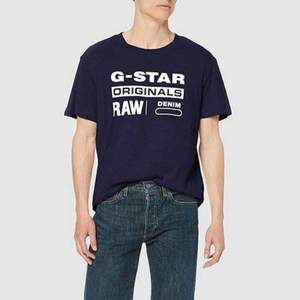 单件免邮，G-STAR RAW Graphic 8 男士短袖T恤 D12283