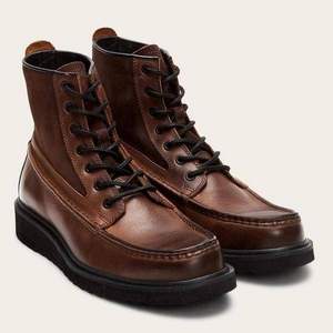 US8碼，F(xiàn)rye and Co. 弗萊副線 Montana Moc 男士真皮莫卡辛短靴