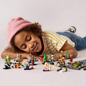 10周年纪念版，LEGO 乐高 人仔抽抽乐系列 第20季人仔套装16个 71027