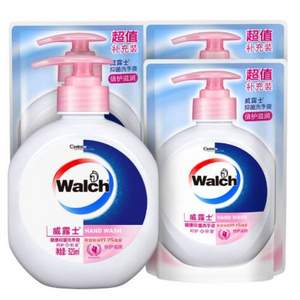 威露士 健康抑菌洗手液 525ml+補充裝250ml*3袋