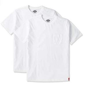 單件包郵，Dickies 帝客 男士圓領(lǐng)短袖T恤2件裝 WD2PTC02