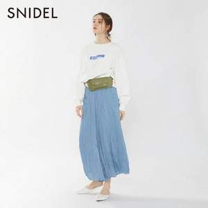 2020新款，Snidel 女士印花泡泡长袖卫衣 2色 SWCT201148