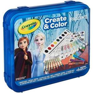 单件包邮！Crayola 绘儿乐 冰雪奇缘2 Create & Color 创意涂色礼盒套装