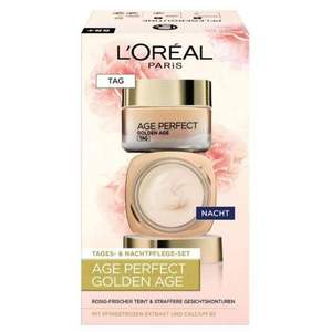 L'Oreal Paris 欧莱雅 Age Perfect 系列 金致臻颜面霜套装（日霜50mL+晚霜50mL）