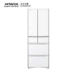 15日0点，HITACHI 日立 R-XG460JC 多门冰箱 水晶白色 430升