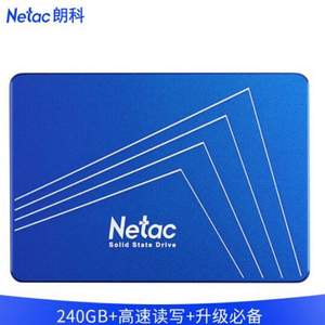 Netac 朗科 超光系列 N530S SATA3 固态硬盘 240GB