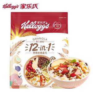 Kellogg's 家乐氏 谷兰诺拉 混合即食燕麦片 600g