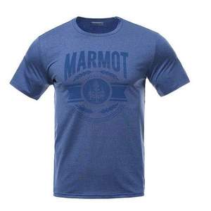 Marmot 土拨鼠 男士印花圆领速干T恤 4色 H44259