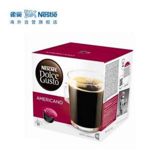 PLUS会员，Nescafé 雀巢 Dolce Gusto 多趣酷思 美式经典原味胶囊咖啡 16颗 *4件