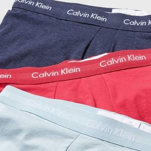 Calvin Klein 卡尔文·克莱恩 男士弹力四角内裤3条装 S码