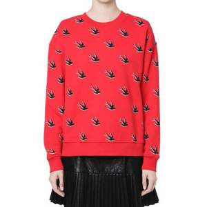 McQ Alexander McQueen Mini Swallow 女士印花圆领卫衣