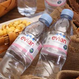 法國進(jìn)口 evian 依云 礦泉水500ml*24瓶