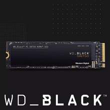 Western Digital 西部数据 WD_Black SN750 NVMe M.2 固态硬盘 2TB WDS200T3X0C