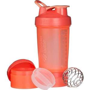 单件免邮，BlenderBottle ProStak系统 专业蛋白粉摇摇杯660ml 带150ml+100ml备胎