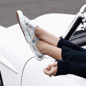 SUPERGA FANTASIA系列 金屬銀女士帆布鞋 S002HG0031 3色