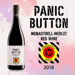 BARAHONDA PANIC BUTTON 帕尼波特2018 慕合怀特梅乐干红葡萄酒 750ml *4件