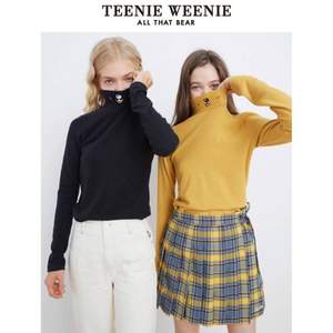 Teenie Weenie 小熊 2020年秋季新款半高领德绒长袖上衣 多色 +凑单品