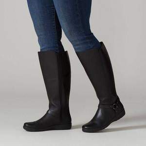 <span>白菜！</span>US5.5碼，Clarks 其樂 Cheyn Lindie 女士真皮高筒長靴 