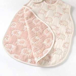 销量第一，日本 Hoppetta 六层纱布睡袋（0~3岁）7226