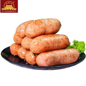 北京老字號(hào)，大紅門(mén) 地道烤腸 4斤（500g*4袋）