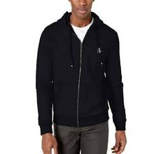 庫(kù)存淺，Original Penguin 企鵝牌 男士長(zhǎng)袖拉鏈連帽衛(wèi)衣