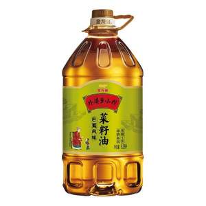 金龍魚 非轉基因 外婆鄉(xiāng)小榨菜籽油 6.18L*2件